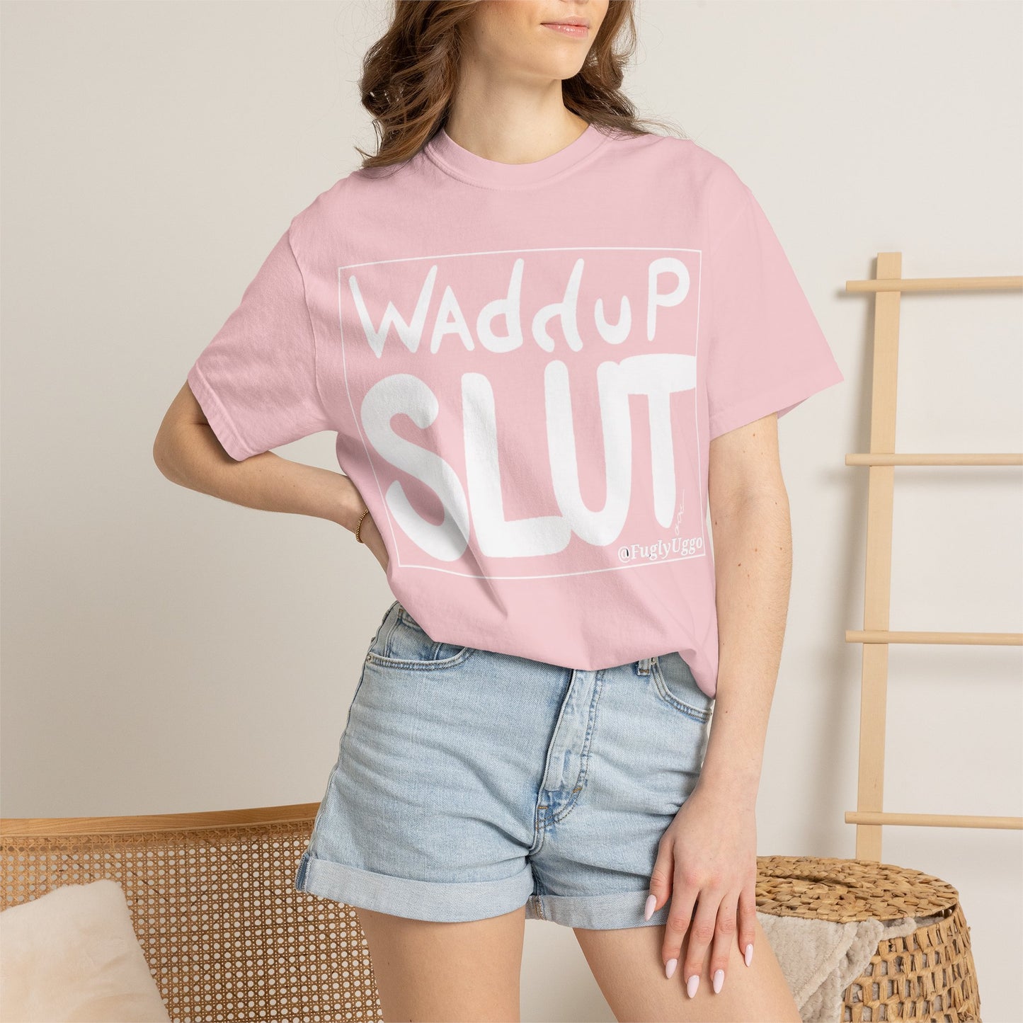 "WAdduP SLUT" Bold Streetwear Tee