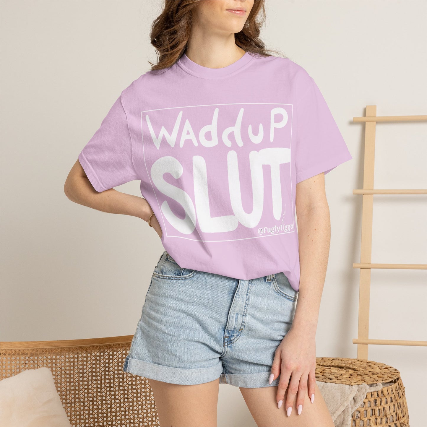 "WAdduP SLUT" Bold Streetwear Tee