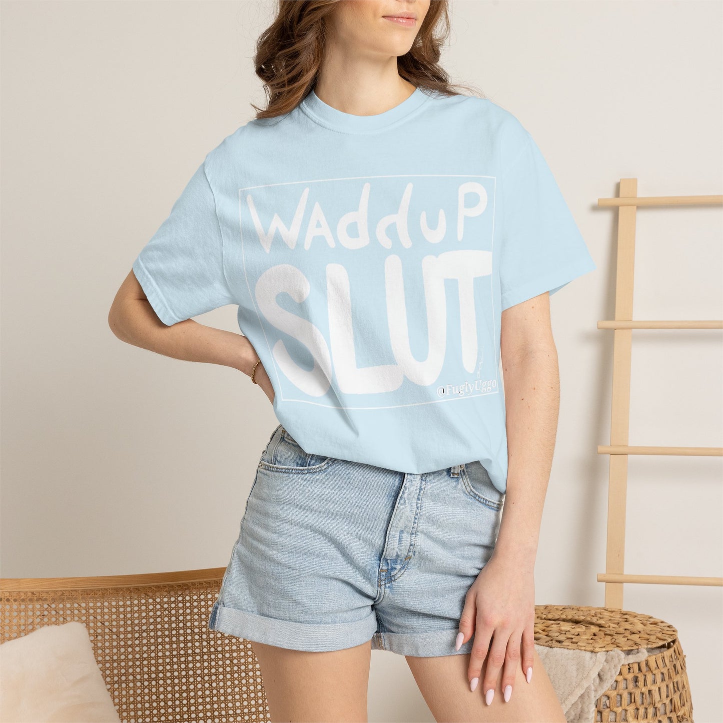 "WAdduP SLUT" Bold Streetwear Tee